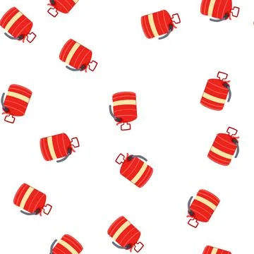 Pattern gas fuel can metal cartoon vector Stock Illustration