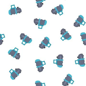 Pattern gauge vacuum pump cartoon vector 库存插图