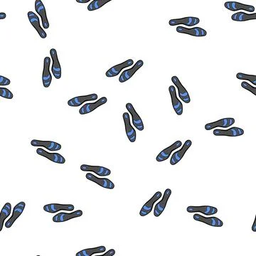 Pattern gel insoles cartoon vector Stock Illustration