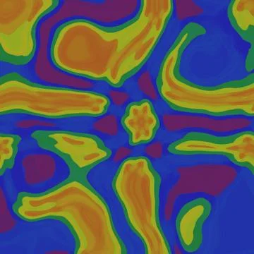 Pattern generated texture, paint ornament, fragile, fractal, material, abstra Stock Illustration