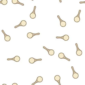 Pattern gentle soft baby brush cartoon vector イラスト素材