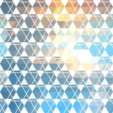 Pattern geometric. background with triangles Stock Illustration