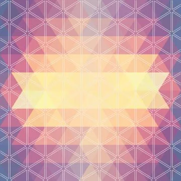 Pattern geometric. background with triangles Stock Illustration