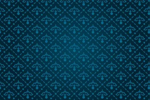 Pattern with geometric elements in blue tones, abstract background, Stockillustratie
