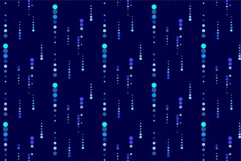 Pattern with geometric elements in blue tones gradient abstract background Illustrazione stock