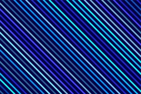 Pattern with geometric elements in blue tones abstract gradient background Stockillustratie