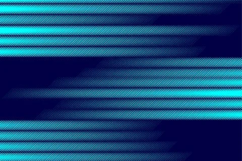 Pattern with geometric elements in blue tones abstract gradient background Stock Illustration