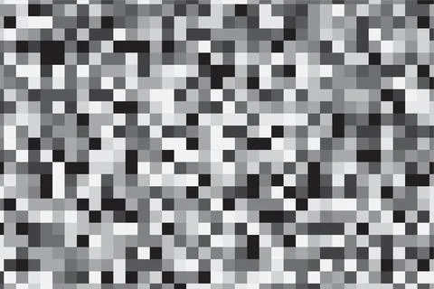 Pattern with geometric elements in gray-black tones. abstract gradient 库存插图