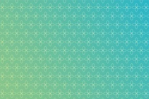 Pattern with geometric elements in light blue-green tones. abstract gradient Stock Illustration