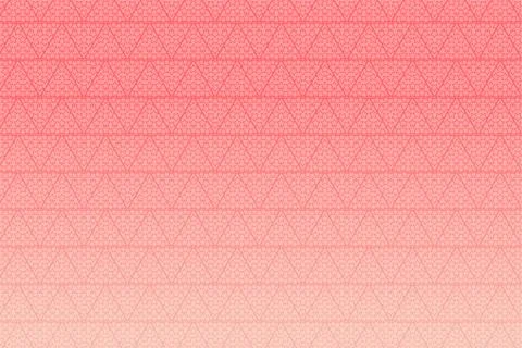 Pattern with geometric elements in pink-gold gradient tones abstract background Stock Illustration