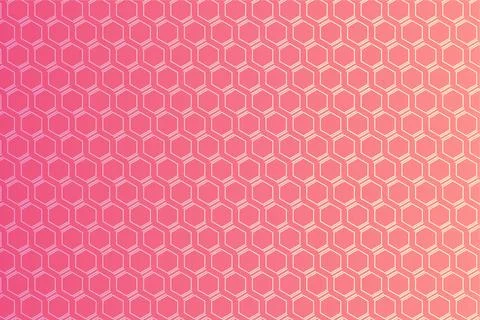 Pattern with geometric elements in pink-gold tones. Gradient abstract Stock Illustration