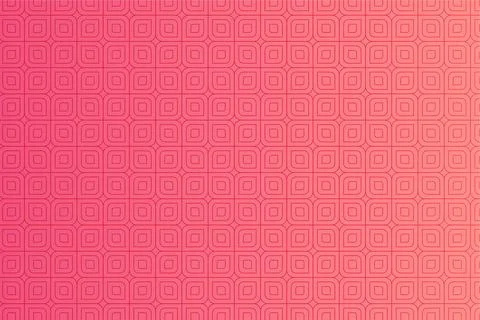 Pattern with geometric elements in pink gradient tones, abstract background イラスト素材