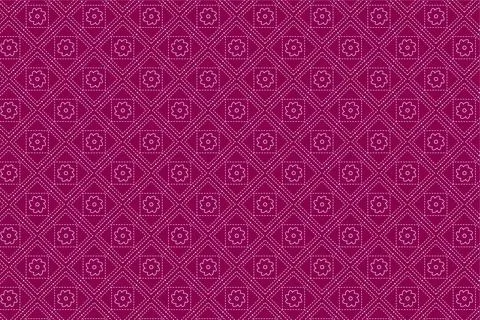 Pattern with geometric elements in pink tones abstract background Illustrazione stock