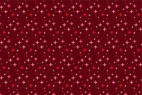 Pattern with geometric elements in red tones gradient abstract background Stockillustratie