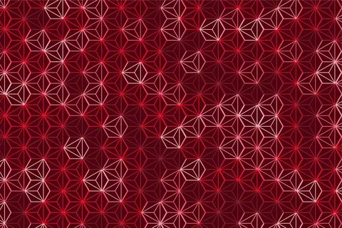 Pattern with geometric elements in red tones abstract gradient background 스톡 일러스트