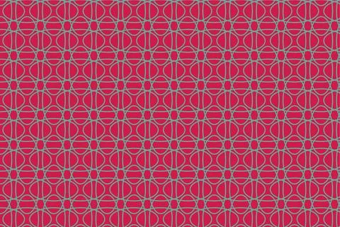 Pattern with geometric elements in red tones, abstract gradient background. 库存插图