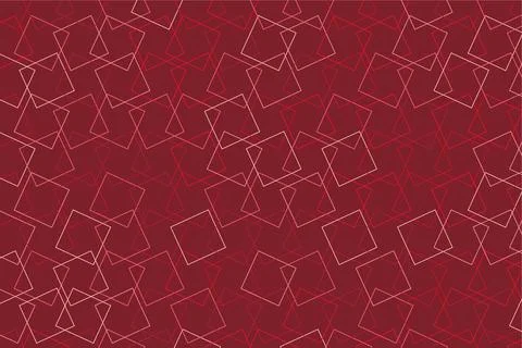 Pattern with geometric elements in red tones. bstract gradient background Illustrazione stock