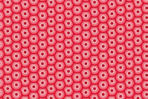 Pattern with geometric elements in red tones abstract gradient background Stock Illustration