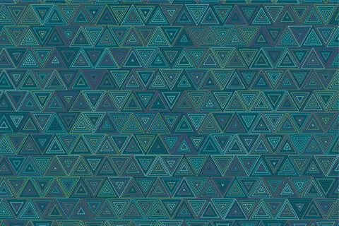 Pattern with geometric elements in retro tones. Gradient abstract background Stockillustratie