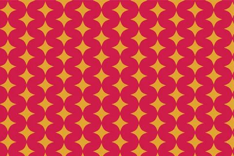 Pattern with geometric elements in vintage tones. Abstract gradient background イラスト素材