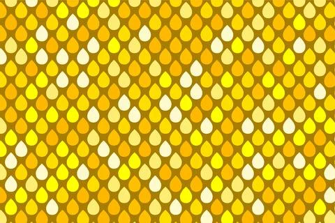 Pattern with geometric elements in yellow tones. abstract gradient background Illustrazione stock