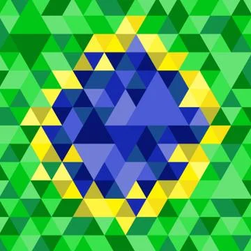 Pattern of geometric Stock Illustration