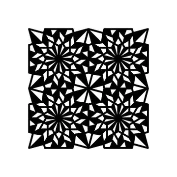 Pattern Geometric Islamic Background Template Vector Art 스톡 일러스트