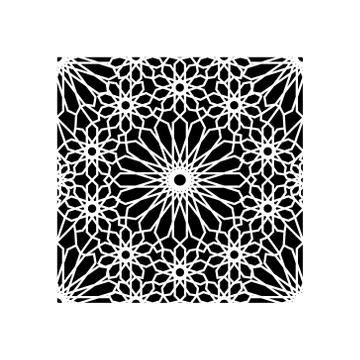 Pattern Geometric Islamic Background Template Vector Art Stock Illustration