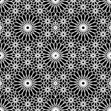 Pattern Geometric Islamic Background Template Vector Art Illustrazione stock