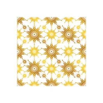 Pattern Geometric Islamic Background Template Vector Art Stock Illustration