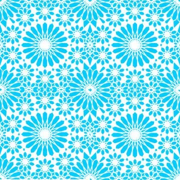 Pattern Geometric Islamic Background Template Vector Art Illustrazione stock