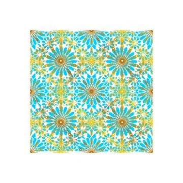 Pattern Geometric Islamic Background Template Vector Art Illustrazione stock