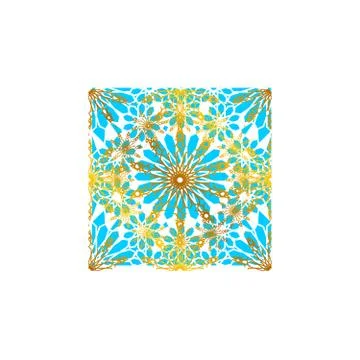 Pattern Geometric Islamic Background Template Vector Art Illustrazione stock