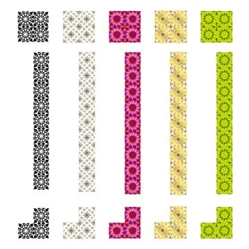 Pattern Geometric Islamic Background Template Vector Art Illustrazione stock