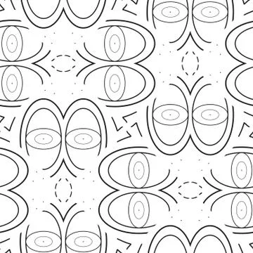 Pattern - geometric seamless simple modern texture Illustrazione stock