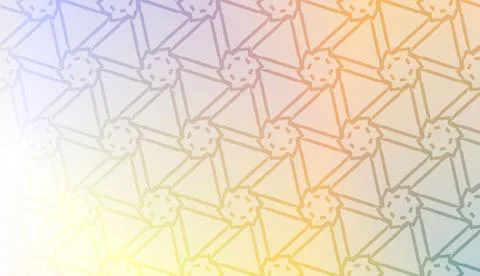 Pattern with geometric shape background. Vector illustration. Template for wa Stock Illustration
