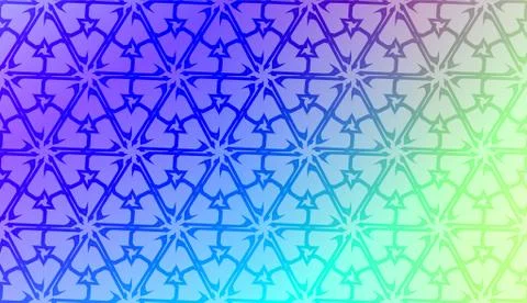 Pattern with geometric shape background. Vector illustration. Template for wa Stock Illustration