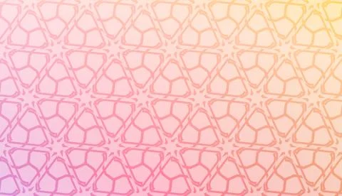 Pattern with geometric shape background. Vector illustration. Template for wa Stock Illustration