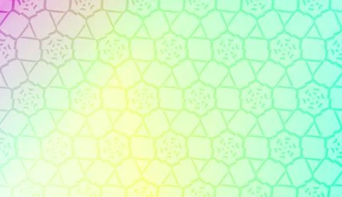 Pattern with geometric shape background. Vector illustration. Template for wa Stock Illustration
