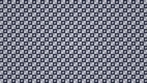 Pattern of geometric shapes in alternating colors and sizes Stock Footage 338294656