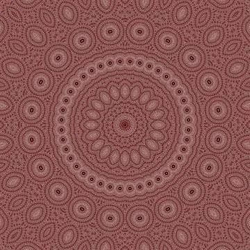 Pattern of geometric shapes and circles Stock Illustration