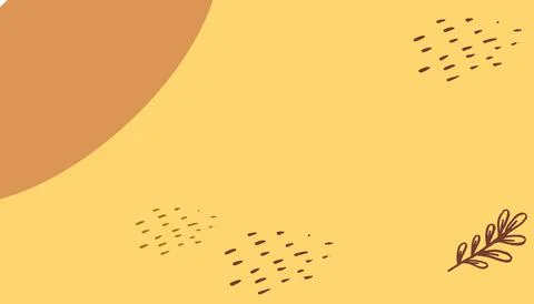 Pattern of geometric shapes of autumn color Stock Illustration