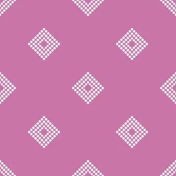 Pattern with geometric shapes, circle, square 스톡 일러스트