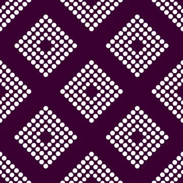 Pattern with geometric shapes, circle, square 스톡 일러스트