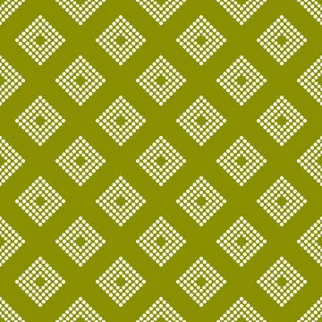 Pattern with geometric shapes, circle, square 스톡 일러스트