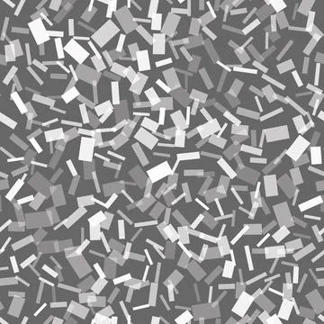 Pattern with geometric shapes, circle, square Illustrazione stock