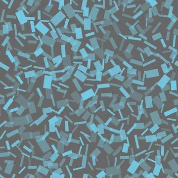 Pattern with geometric shapes, circle, square Stock Illustration