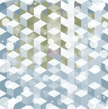 Pattern of geometric shapes. colorful mosaic backdrop. geometric retro backgr Stock Illustration