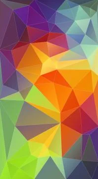 Pattern of geometric shapes Stock Illustration