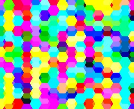 Pattern of geometric shapes. 스톡 일러스트